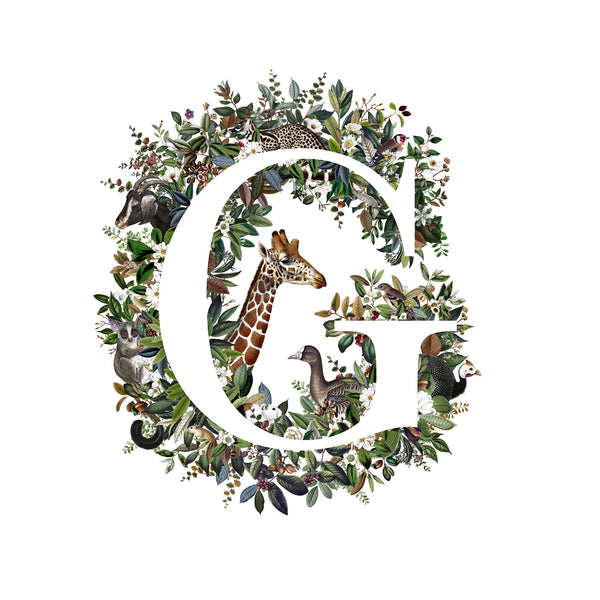 Animal Alphabet Letter 'G'