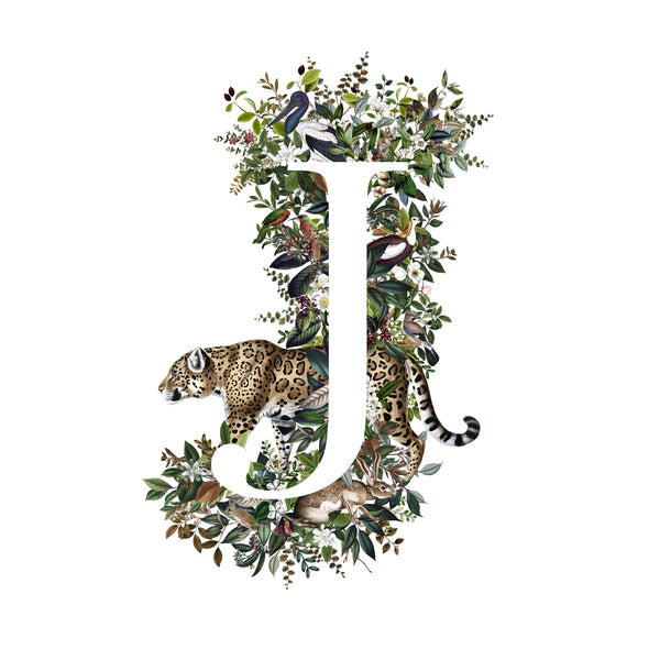 Animal Alphabet Letter 'J'