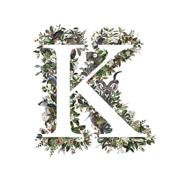 Animal Alphabet Letter 'K'