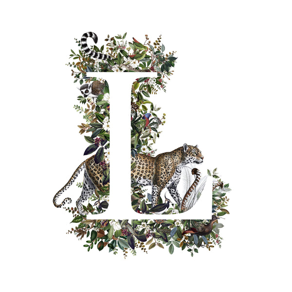 Animal Alphabet Letter 'L'