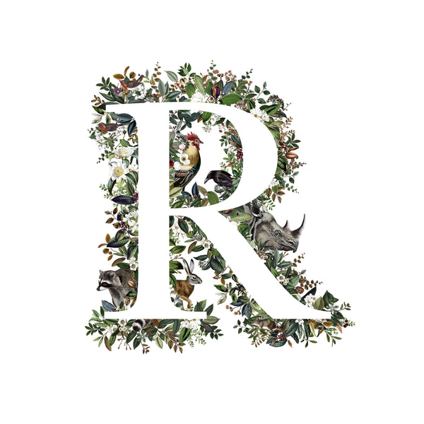 Animal Alphabet Letter 'R'